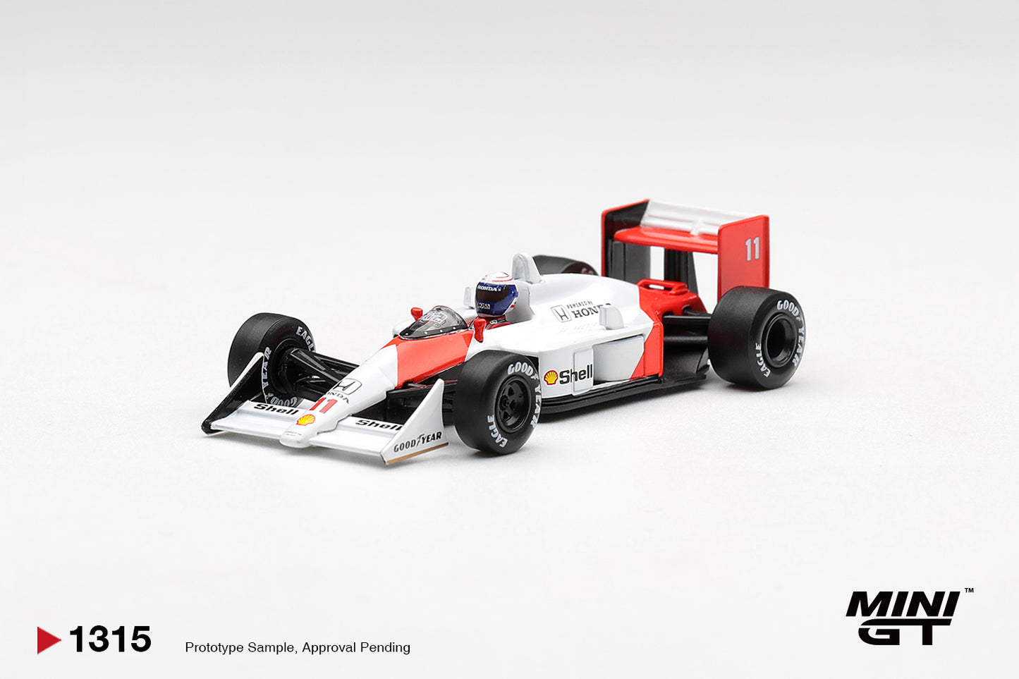 **PRE ORDER** Mini GT McLaren MP4/4 #11 Alain Prost 1988 Canadian Grand Prix - 2nd Place - MGT01315