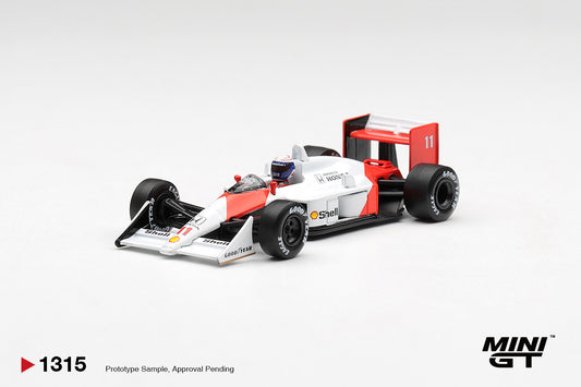 **PRE ORDER** Mini GT McLaren MP4/4 #11 Alain Prost 1988 Canadian Grand Prix - 2nd Place - MGT01315