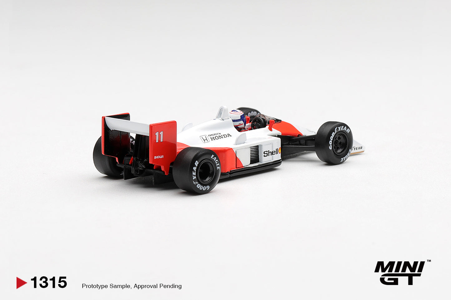**PRE ORDER** Mini GT McLaren MP4/4 #11 Alain Prost 1988 Canadian Grand Prix - 2nd Place - MGT01315