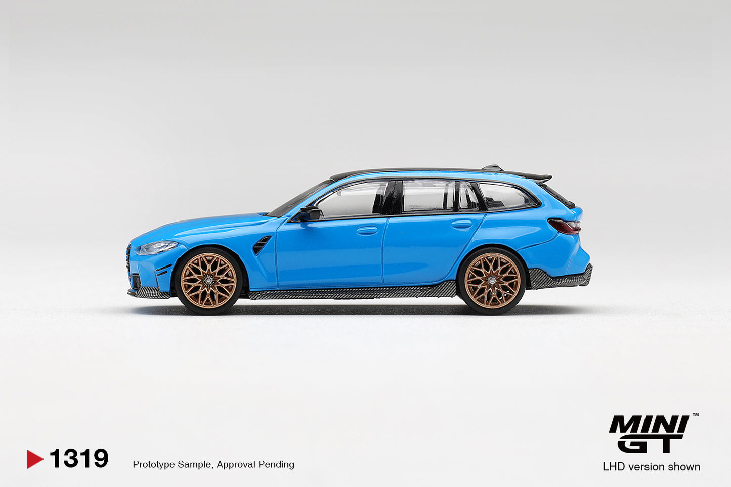 **PRE ORDER** Mini GT BMW M3 M Performance Touring Riviera Blue MGT01319