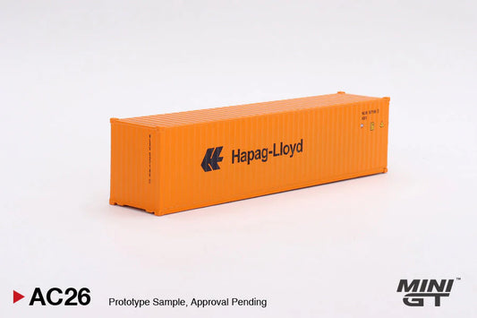 Mini GT 40' Container Hapag-Lloyd MGTAC26