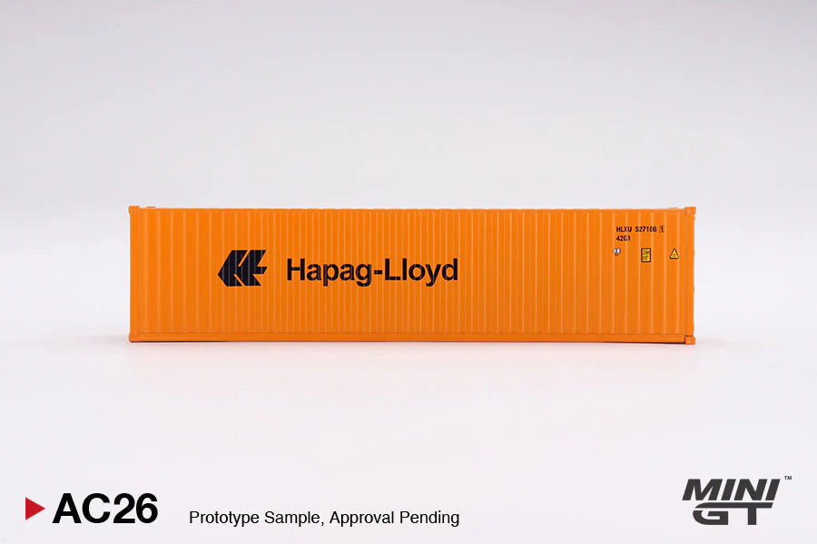 Mini GT 40' Container Hapag-Lloyd MGTAC26