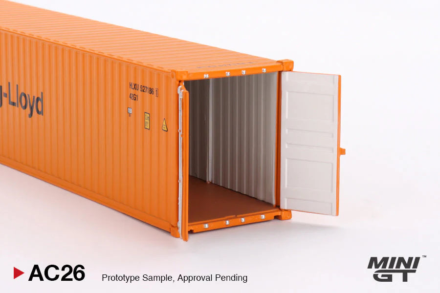 Mini GT 40' Container Hapag-Lloyd MGTAC26