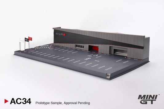 **PRE ORDER** Mini GT Diorama: Nissan Motorsports & Customising CO.,LTD.  NISMO Operation