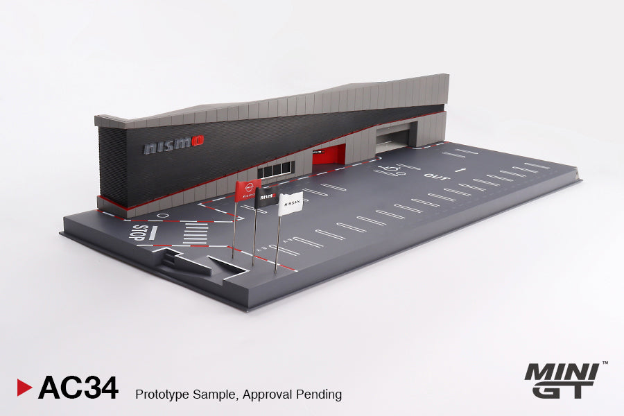 **PRE ORDER** Mini GT Diorama: Nissan Motorsports & Customising CO.,LTD.  NISMO Operation