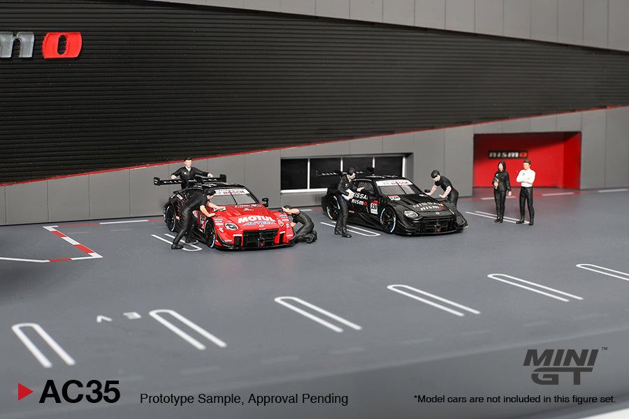 **PRE ORDER** Mini GT Diorama: Nissan Motorsports & Customising CO.,LTD.  NISMO Operation