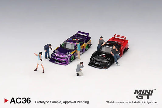 Mini GT Figurine Set Car Enthusiasts MGTAC36