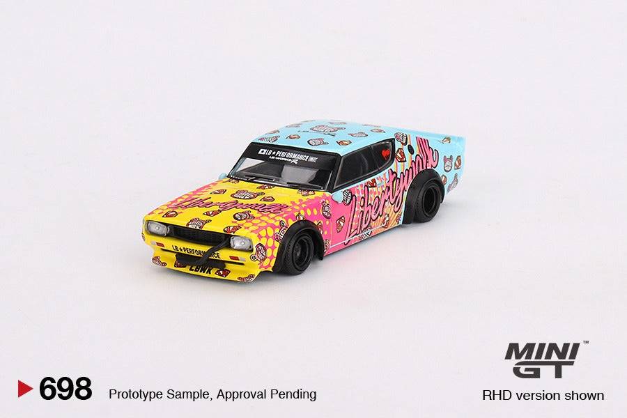 Mini GT Nissan Skyline Kenmeri Liberty Walk LBWK KUMA