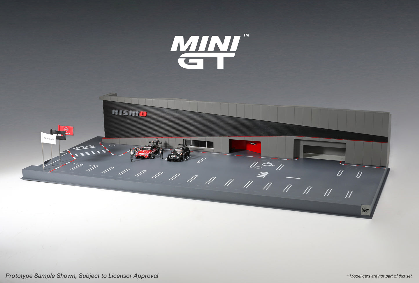 **PRE ORDER** Mini GT Diorama: Nissan Motorsports & Customising CO.,LTD.  NISMO Operation