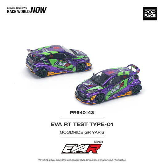 **PRE ORDER** Pop Race Eva RT Test Type-01 Goodride GR Yaris