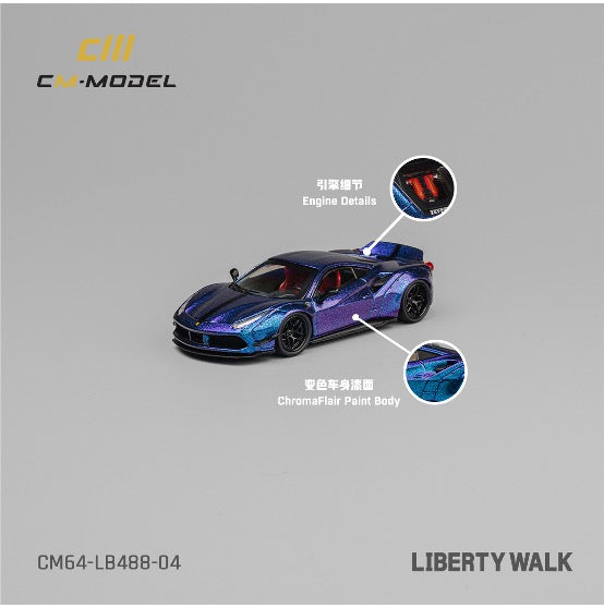 **PRE ORDER** CM Model LBWK 488 Widebody Chameleon