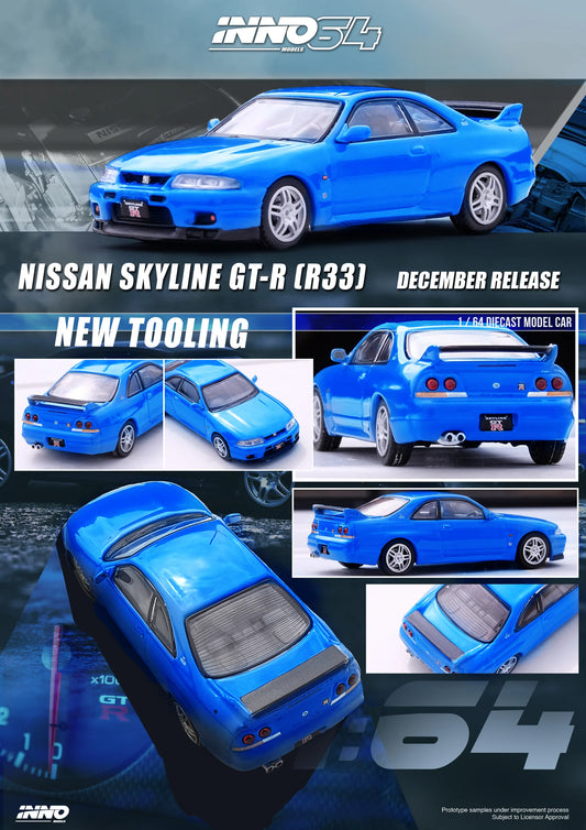 INNO 64 Nissan Skyline R33 GTR LM Limited