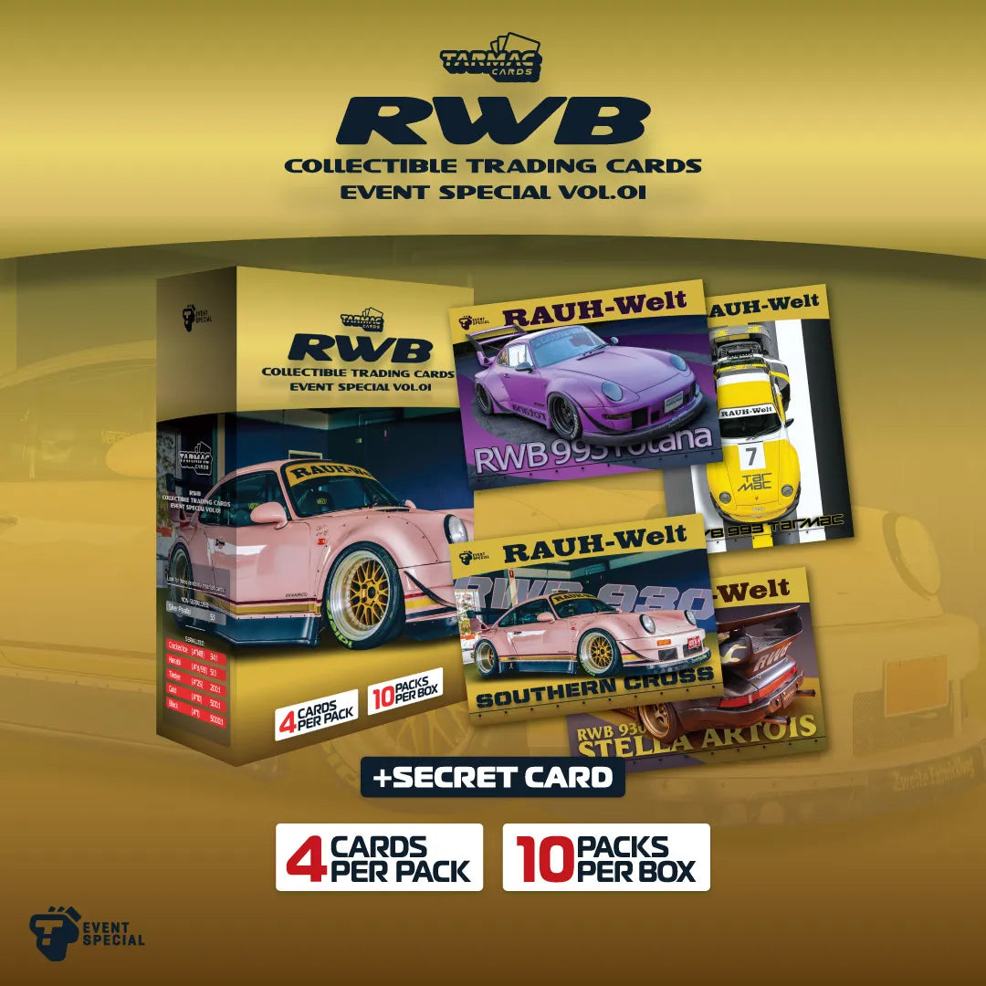 Tarmac Works RWB Collectable Trading Cards Special Event Vol.01