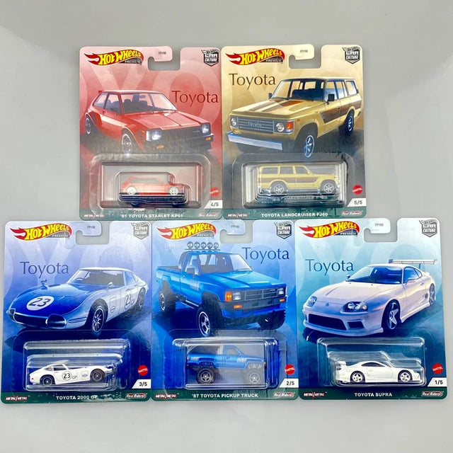 Hot Wheels Car Culture Toyota Set Of 5