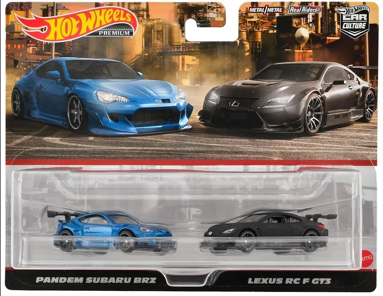 Hot Wheels Twin Pack Subaru Lexus GT3 Subaru BRZ