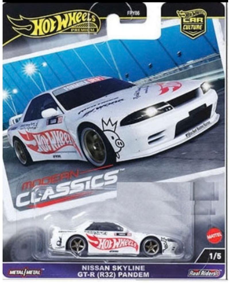 **PRE ORDER** Hot Wheels Premium Car Culture 2024 Modern Classics Nissan Skyline R32 GTR