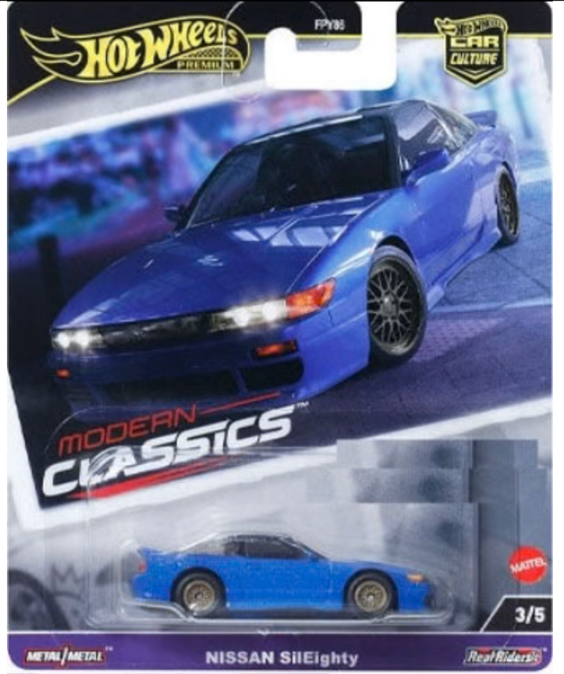 **PRE ORDER** Hot Wheels Premium Car Culture 2024 Modern Classics Nissan SilEighty