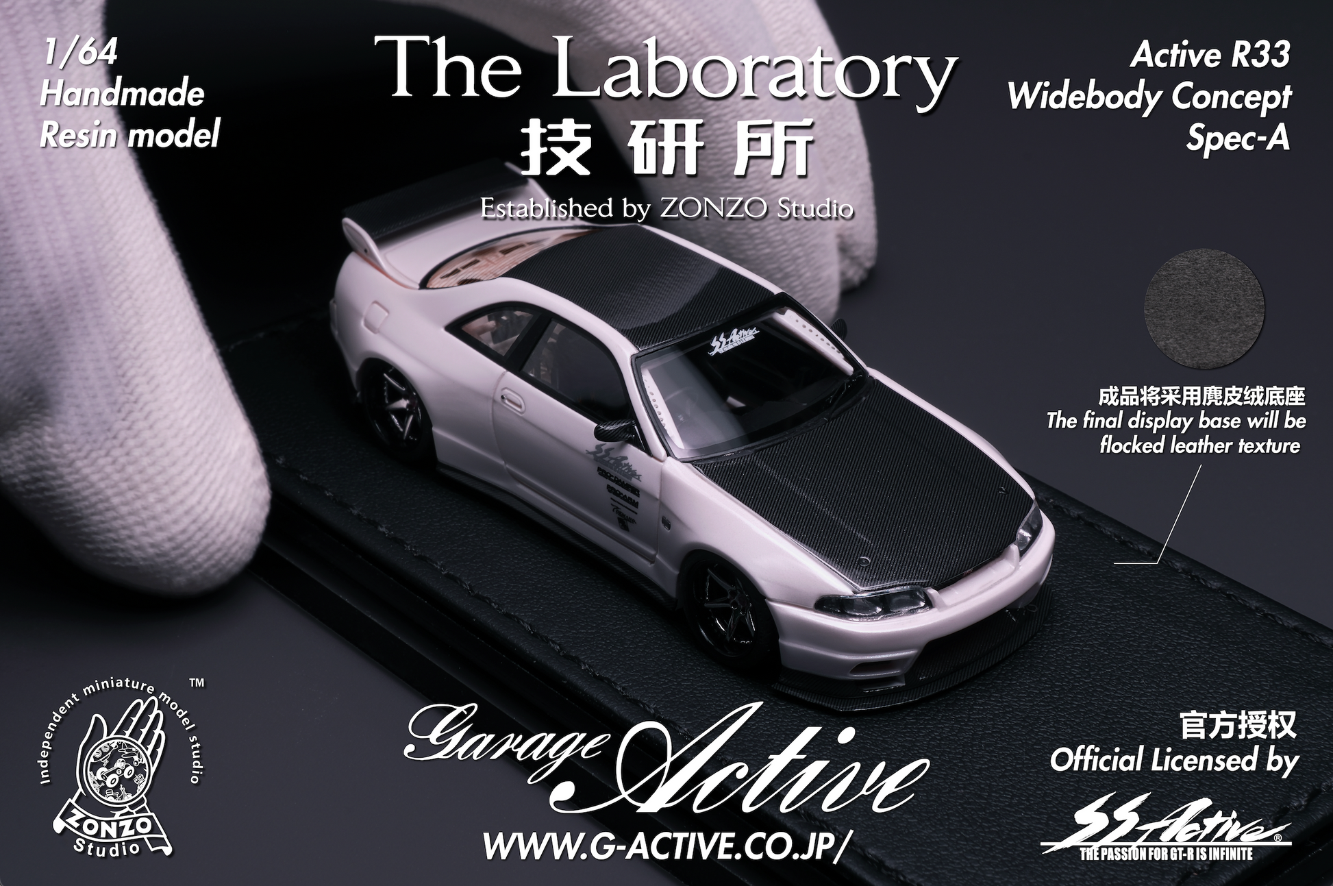 PRE ORDER** The Laboratory Garage Active Nissan R33 Widebody PRE ORDER** The Laboratory Garage Active Nissan R33 Widebody
