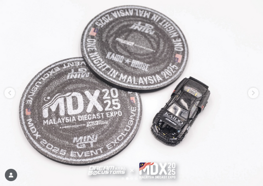 Dream Customs x MDX 2025 Event Exclusive Coaster / Turntable Mat