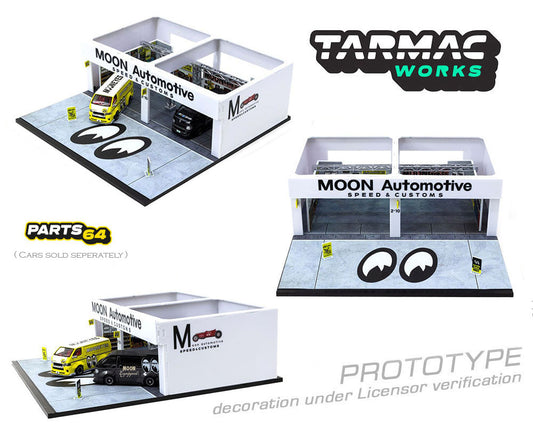 Tarmac Works 1:64 Pit Garage Mooneyes Diorama