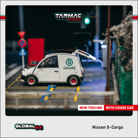**PRE ORDER** Tarmac Works Nissan S-Cargo - White