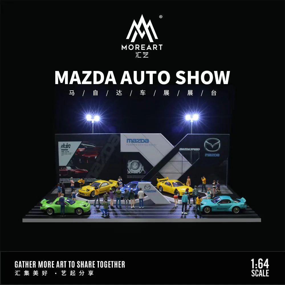 MoreArt Mazda Auto Show Diorama MO925203