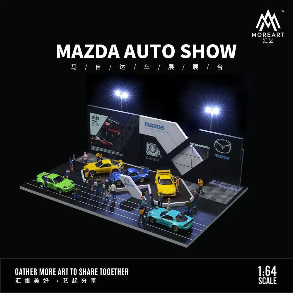 MoreArt Mazda Auto Show Diorama MO925203