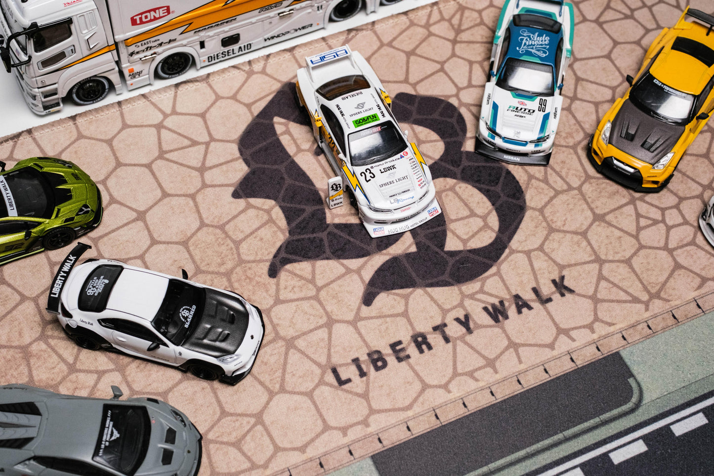**PRE ORDER** Dream Customs x Liberty Walk HQ Desktop Diorama Mat