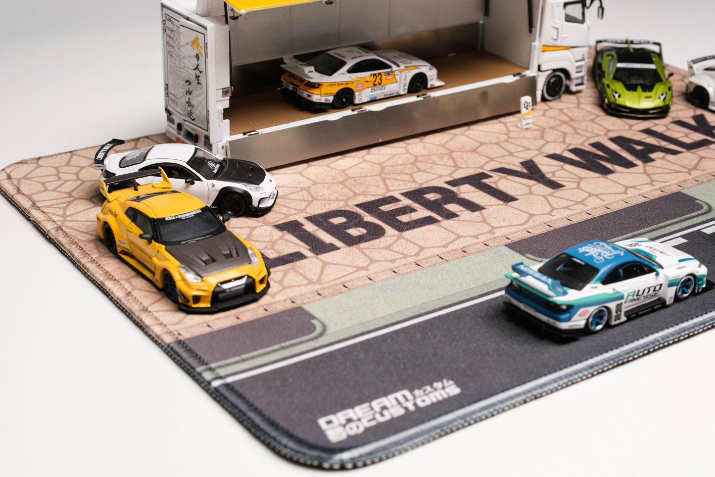 **PRE ORDER** Dream Customs x Liberty Walk HQ Desktop Diorama Mat