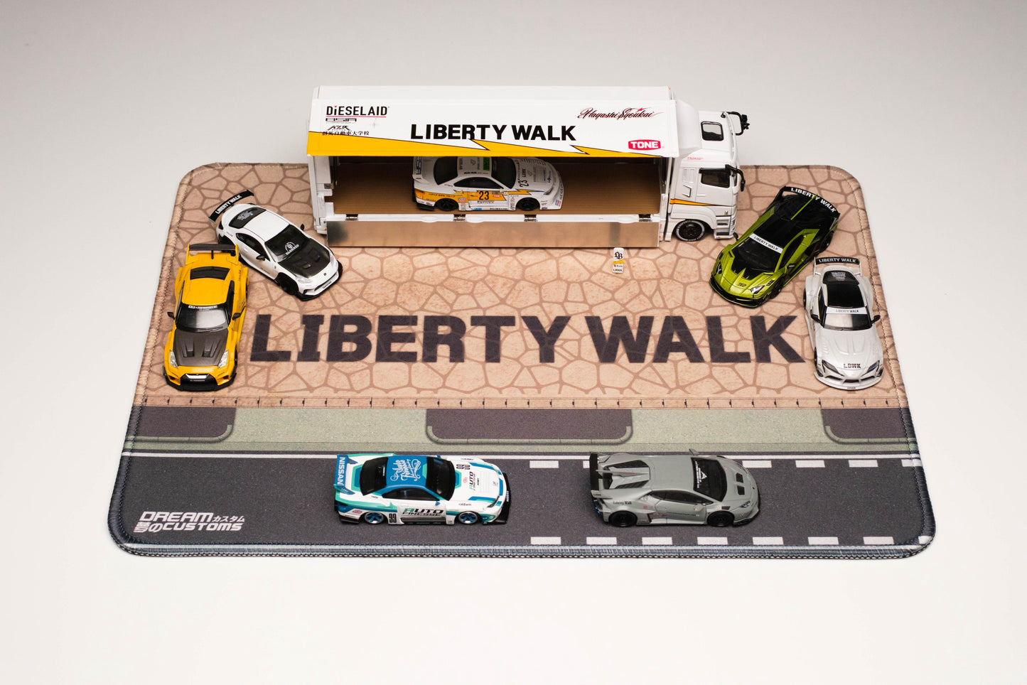 **PRE ORDER** Dream Customs x Liberty Walk HQ Desktop Diorama Mat