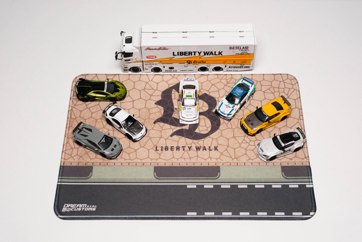 **PRE ORDER** Dream Customs x Liberty Walk HQ Desktop Diorama Mat
