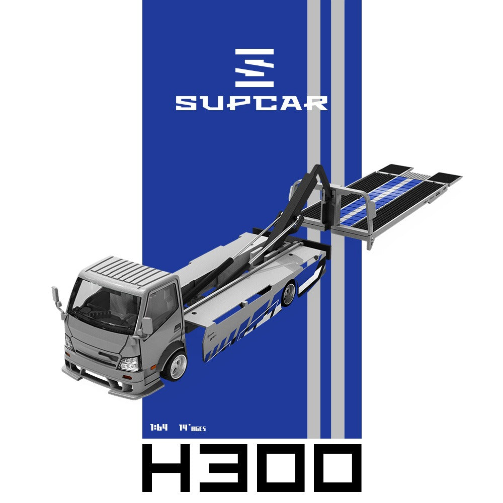 **PRE ORDER** SupCar H300 Flatbed Transport Trailer Truck SC647238