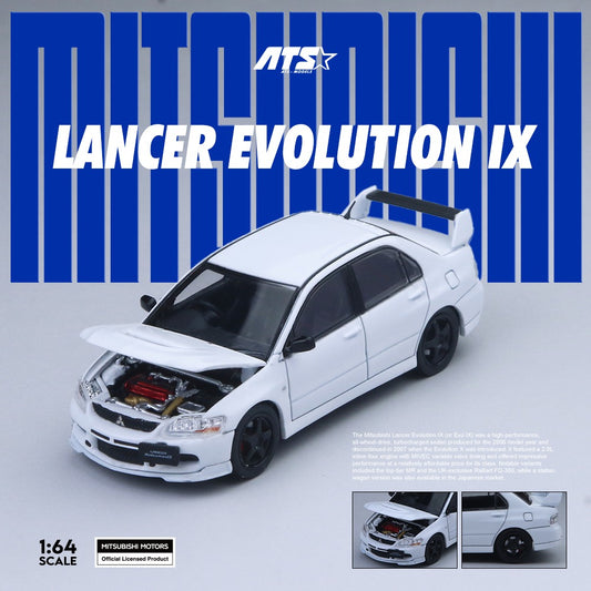 **PRE ORDER** ATS Mitsubishi Lancer Evolution IX White ATS880803