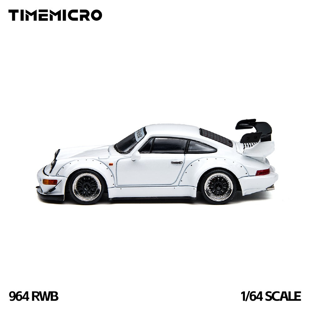**PRE ORDER** Time Micro RWB Porsche 964 White TM648502
