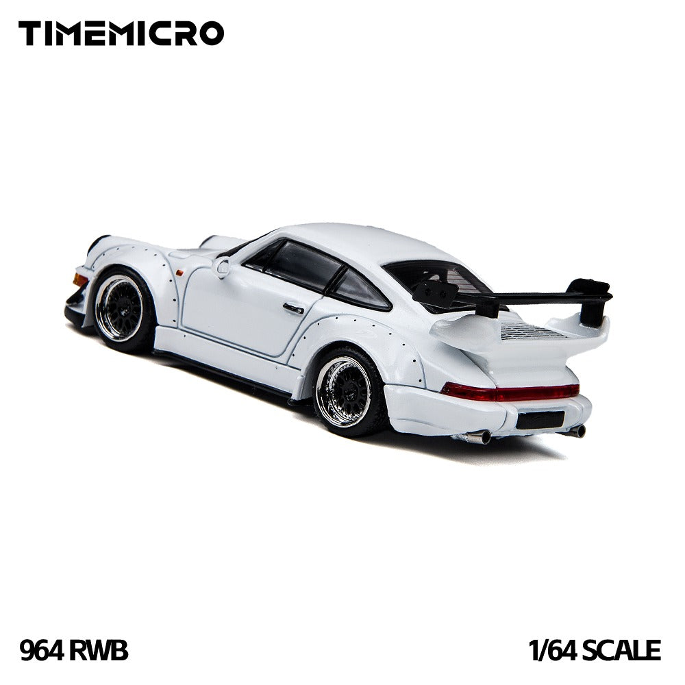 **PRE ORDER** Time Micro RWB Porsche 964 White TM648502