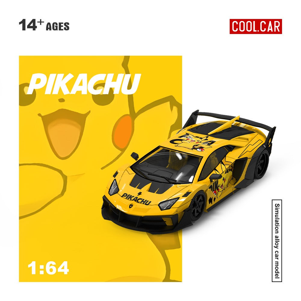 **PRE ORDER** Cool Car Lamborghini Aventador GTEVO Pikachu