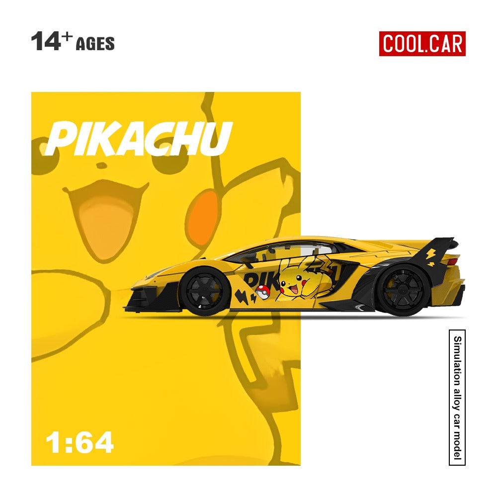 **PRE ORDER** Cool Car Lamborghini Aventador GTEVO Pikachu
