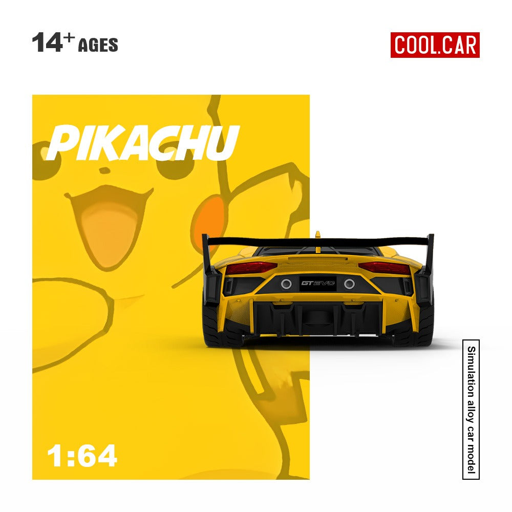 **PRE ORDER** Cool Car Lamborghini Aventador GTEVO Pikachu