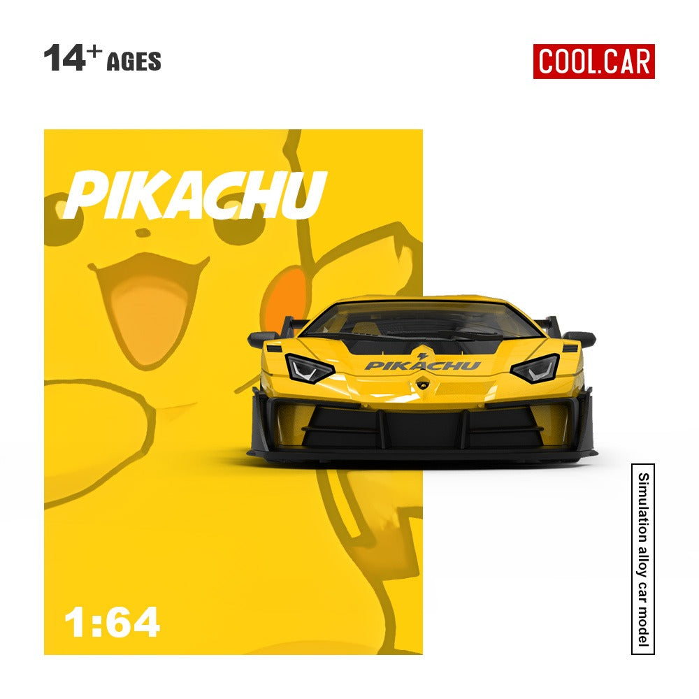 **PRE ORDER** Cool Car Lamborghini Aventador GTEVO Pikachu