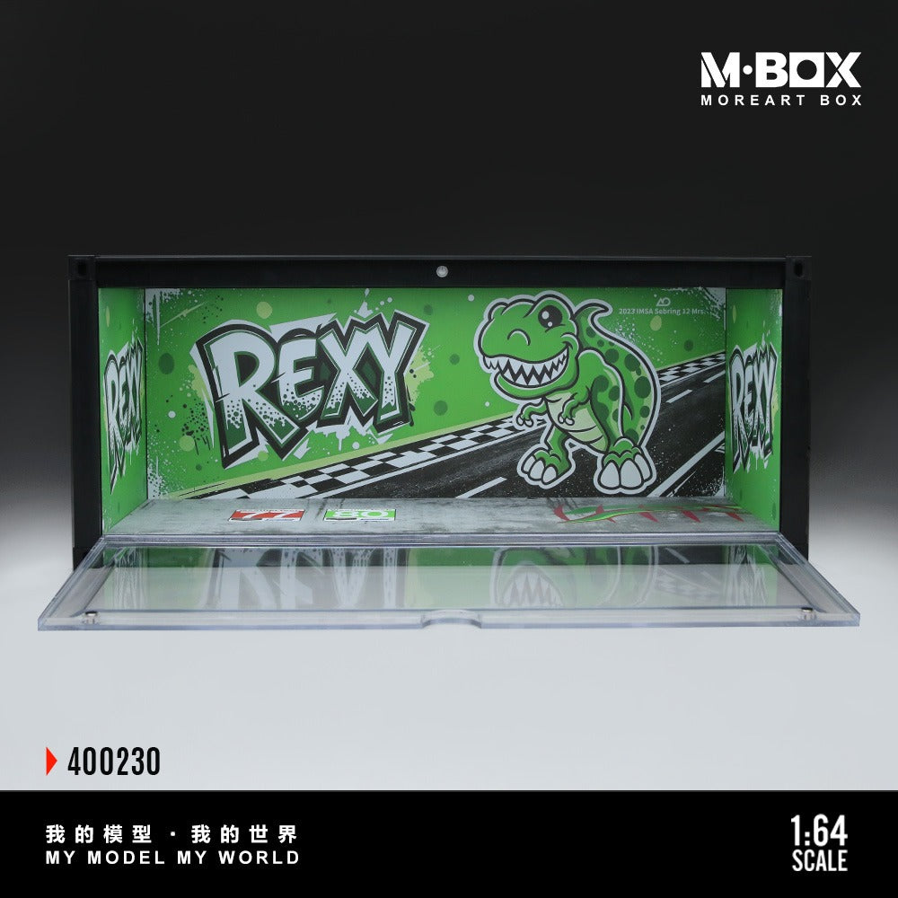 **PRE ORDER** MoreArt MBOX Rexy / Roxy / Skeleton Container Diorama