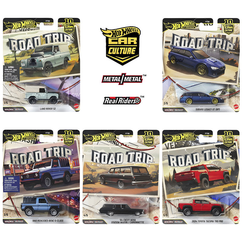 **PRE ORDER** Hot Wheels Premium Car Culture 2026 Road Trip