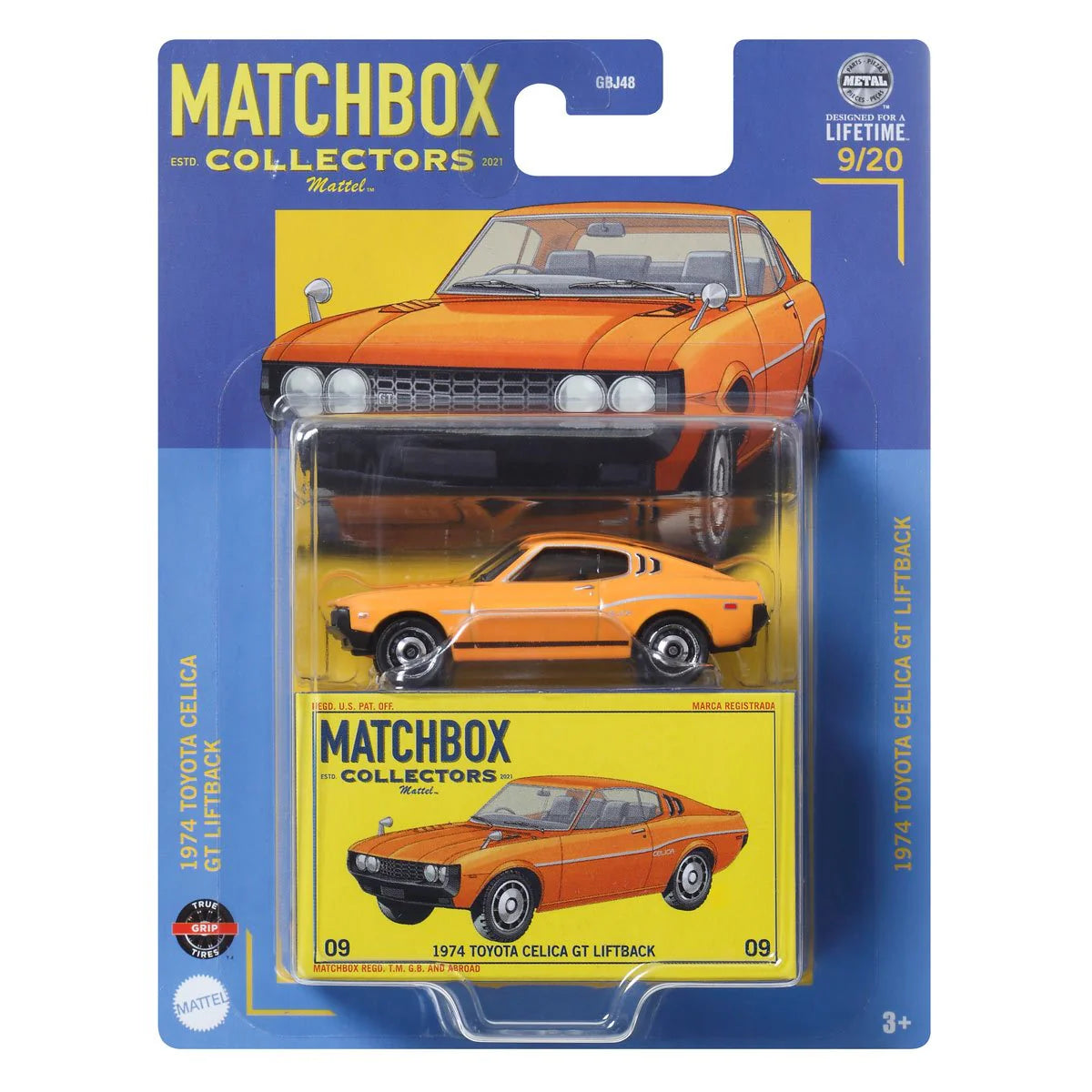 MatchBox Premium Collector 1974 Toyota Celica GT Liftback