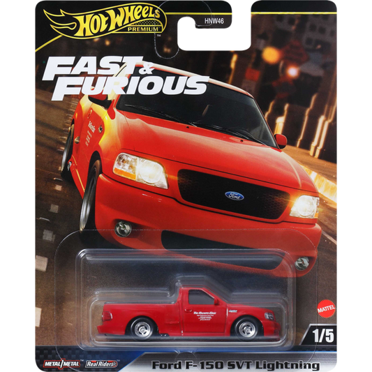 Hot Wheels Premium Fast & Furious Ford F-150 SVT Lightning