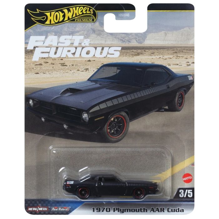 Hot Wheels Premium Fast & Furious 1970 Plymouth AAR Cuda