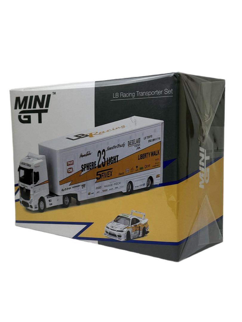 Mini GT LBWK Liberty Walk LB Racing Transporter Set Hauler Truck MGTS0004