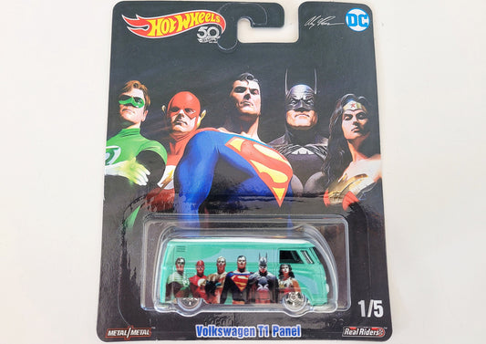 Hot Wheels Premium Pop Culture DC Heroes Volkswagen T1 panel Bus