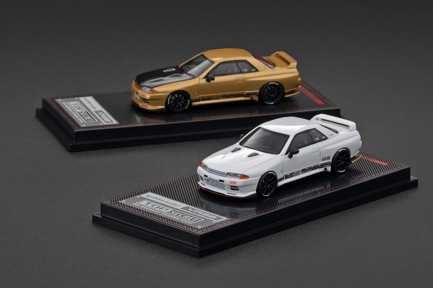 **PRE ORDER** Ignition Model Nissan R32 GTR Skyline Top Secret Gold / White / Grey