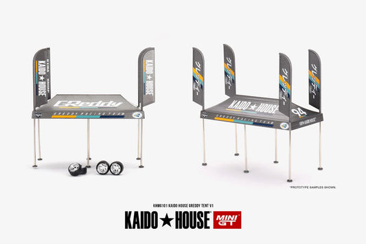Kaido House x Mini GT - Kaido House Greddy Tent V1