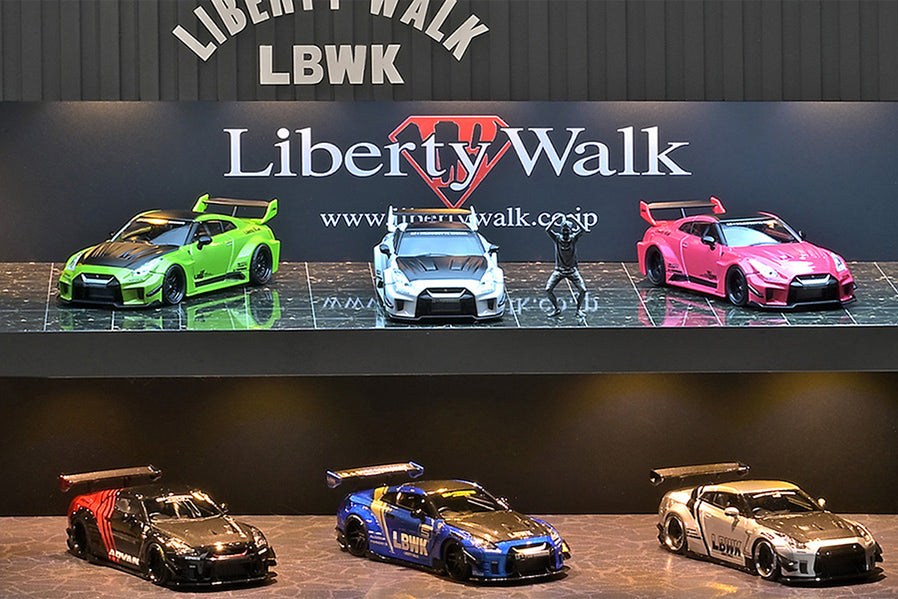 Ignition Model Liberty Walk Showroom Diorama