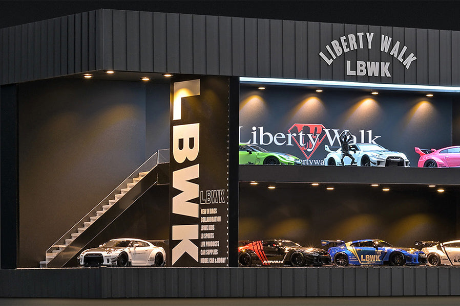 Ignition Model Liberty Walk Showroom Diorama